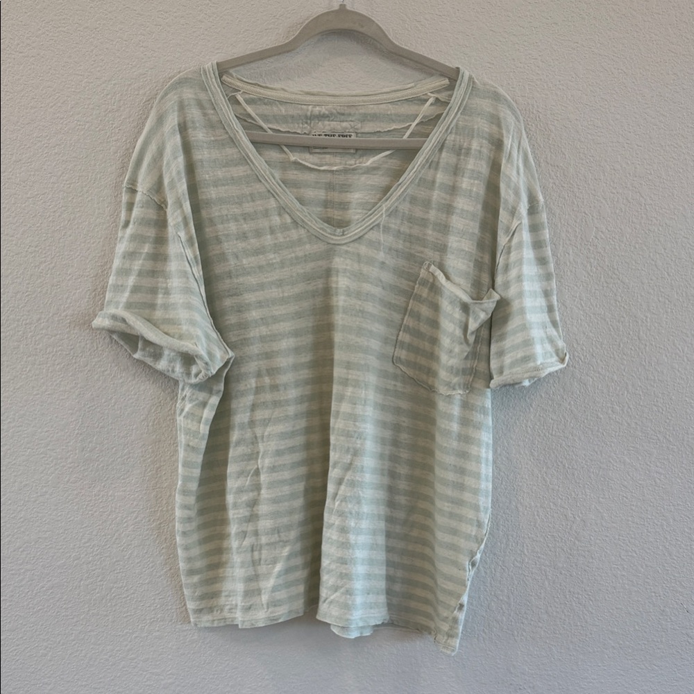 We The Free Striped Tee